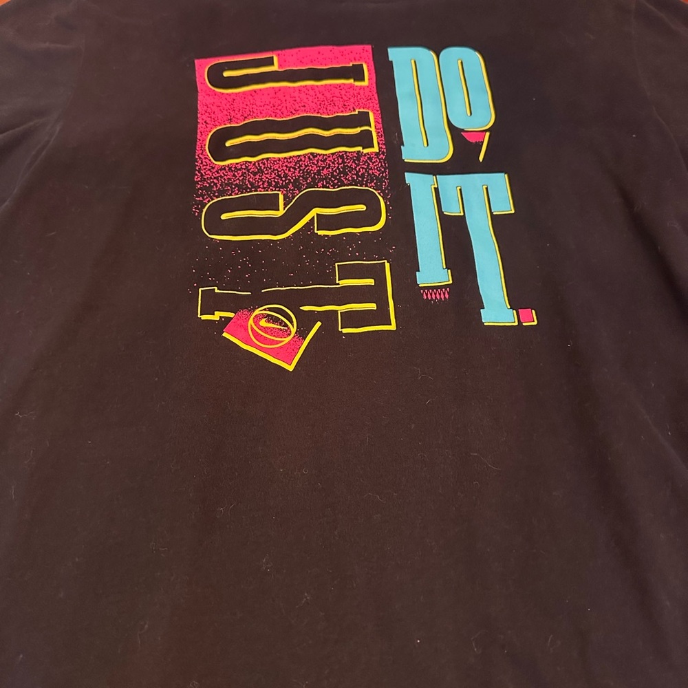Nike Dri-Fit Black Just Do It Graphic T-Shirt